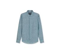 OLYMP Herren Hemd Langarm Regulär 404014 | Hemd, 1Knopfloch/1Knopf, Regular Fit, 100%Leinen