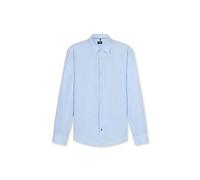 OLYMP Herren Hemd Langarm Regulär 404014 | Hemd, 1Knopfloch/1Knopf, Regular Fit, 100%Leinen