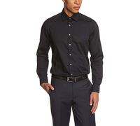 OLYMP Herren Hemd / Level 5 Body / Fit Langarm- Gr. 43, Schwarz