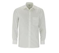 OLYMP Herren Hemd Luxor Comfort Fit New Kent, Größe:44, Farbe:21 beige