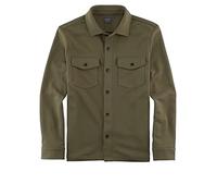 OLYMP Herren Hemdjacke,Sweat,Uni,modern fit,Oliv 47,S