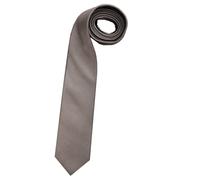 OLYMP Herren Krawatte Krawatte,Einfarbig,medium,taupe 23