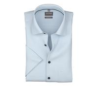 OLYMP Herren Oberhemd Kurzarm 104612,Einfarbig,466 Comfort Fit 20,New Kent,bleu 11,48