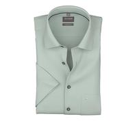 OLYMP Herren Oberhemd Kurzarm 104612,Einfarbig,466 Comfort Fit 20,New Kent,grün 45,43