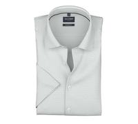 OLYMP Herren Oberhemd Kurzarm 126212,Einfarbig,470 Modern Fit 26,New Kent,grün 45,43