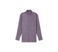 OLYMP Herren Oberhemd Langarm 100184,Einfarbig,Comfort Fit 76,New Kent,aubergine 98,47