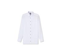OLYMP Herren Oberhemd Langarm 120584,Einfarbig,Modern Fit 20,New Kent,Weiss 00,48
