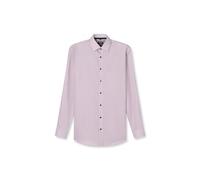 OLYMP Herren Oberhemd Langarm 122814,Twill,470 Modern Fit 26,New Kent,Mauve 93,46