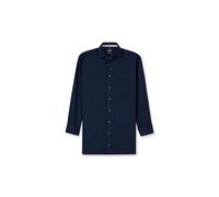 Businesshemd OLYMP "OLYMP Luxor, modern fit, New Kent", Jungen, Gr. 43, Normaler Arm, marine, 100% Baumwolle, Hemden (39385117-43) marine