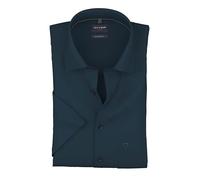 OLYMP Herren Oberhemd Langarm 124912,Einfarbig,Modern Fit,New Kent,Marine 18,43