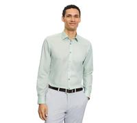 OLYMP Businesshemd Level Five – body fit, Kent, normaler Arm – Herren Gr. 42, hellgrün