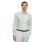 OLYMP Level Five Body Fit Hemd hellgrün, Faux-uni