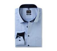 OLYMP Herren Oberhemd Langarm Big.Tal,Natté,468 Business Big 01,01 Kent-Kragen,hellblau 10,48