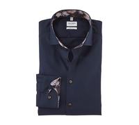 OLYMP Level Five Businesshemd Herren Slim Fit Baumwolle marine, 38