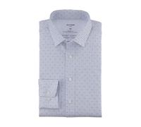 OLYMP Luxor 24/Seven Modern Fit Jerseyhemd weiss, Bedruckt
