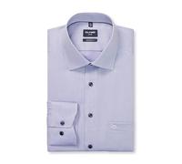 OLYMP Herren Oberhemd Langarm Luxor,Faux Uni,465 Modern Fit 20,13 New Kent,Viola 83,46