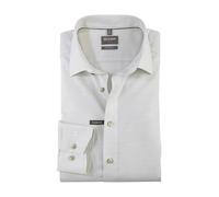 OLYMP Herren Oberhemd Langarm Luxor,Fil a Fil,Comfort fit,New Kent,kitt 75,43