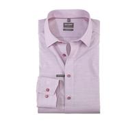 OLYMP Herren Oberhemd Langarm Luxor,Fil a Fil,Comfort fit,New Kent,Mauve 93,47