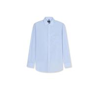 OLYMP Hemd Luxor – Slim Fit, Langarm, Baumwolle – Blau Größe 46
