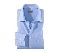 OLYMP Herren Oberhemd Langarm Luxor,Vichy Karo,Comfort fit,New Kent,bleu 11,43