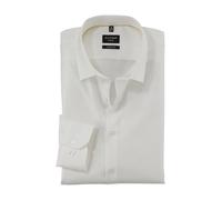Businesshemd OLYMP "No. Six super slim", Herren, Gr. 36, N-Gr, beige (hellbeige), Obermaterial: 97% Baumwolle, 3% Elastolefin, Hemden (37245623-36) hellbeige