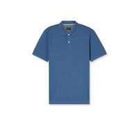 Poloshirt OLYMP "Casual", Herren, Gr. XXL, blau (rauchblau), Piqué, Obermaterial: 100% Baumwolle, Shirts (89490009-XXL) rauchblau