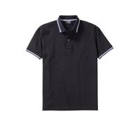 OLYMP Herren Polo-Shirt Kurzarm Casual.Wirk,Uni,983 Casual Circular Knit Relaxed fit,99 Keine Zuordnung möglich,schwarz 68,M