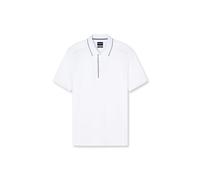 OLYMP Herren Poloshirt Casual Wirk Interlock 984 – Regular Fit, Weiß, Gr. 3XL