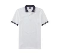 OLYMP Herren Polo-Shirt Kurzarm Casual.Wirk,Pikee,984 Casual Circular Knit Regular fit,99 Weiss 00,L