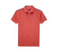 OLYMP Herren Polo-Shirt Langarm Casual.Wirk,Pikee,Regular fit,Rosenholz 32,XL