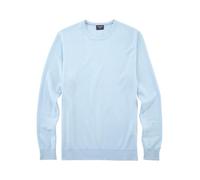 OLYMP Herren Pullover Rundhals Casual.Strick,Single Jersey,978 Knit Regular fit,hellblau 10,S