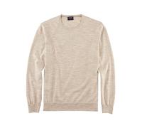 OLYMP Herren Pullover Rundhals Casual.Strick,Single Jersey,Regular fit,Hellbeige 20,XL