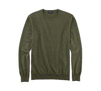 OLYMP Herren Pullover Rundhals Casual.Strick,Single Jersey,Regular fit | Pullover, Rippbündchen, Regular Fit, 100%Schurwolle