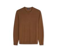 OLYMP Herren Pullover Rundhals Casual.Strick,Single Jersey,Regular fit | Pullover, Rippbündchen, Regular Fit, 100%Schurwolle