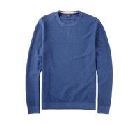 Strickpullover OLYMP "OLYMP Casual Strick", Herren, Gr. XL, blau, 100% Baumwolle, Pullover Strickpullover (92537230-XL) blau