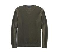 OLYMP Herren Pullover Rundhals Strick,modern fit,dunkelgrün 49,M