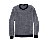 OLYMP Herren Pullover Rundhals Strick,Uni,modern fit,Marine 18,XXL