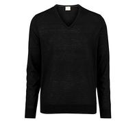 OLYMP Herren Pullover V-Ausschnitt Level Five Strick,Body fit,schwarz 68,XL
