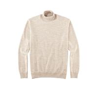 OLYMP Herren Rollkragenpullover Casual.Strick,Single Jersey,Regular fit,Hellbeige 20,3XL