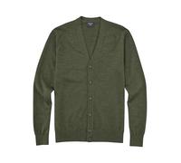 OLYMP Herren Strickjacke Casual.Strick,Single Jersey,978 Knit Regular fit,Oliv 47,M