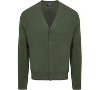 OLYMP Herren Strickjacke Casual.Strick,Single Jersey,978 Knit Regular fit,Oliv 47,XXL