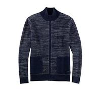 OLYMP Herren Strickjacke Strick,Uni,modern fit,Marine 18,M