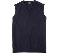 Pullunder OLYMP "OLYMP Casual Strick, Pullunder", Herren, Gr. XL, marine, 100% Schurwolle, Pullover Pullunder (91605767-XL) marine