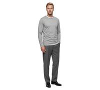 OLYMP Longsleeve Level Five Casual Body Fit Herren hellgrau Einfarbig XXL