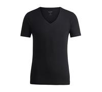OLYMP Herren T-Shirt Langarm Level.Five,Einfarbig,Body fit,schwarz 68,S