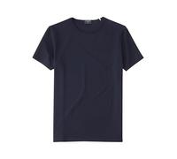 T-Shirt OLYMP "Casual", Herren, Gr. XL, blau (marine), Jersey, Obermaterial: 95% Baumwolle, 5% Elasthan, Basic, Rundhals, Shirts T-Shirt (15969737-XL) marine