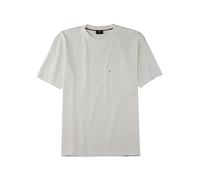 OLYMP Herren T-Shirt Rundhals Casual.Wirk,Uni,983 Casual Circular Knit Relaxed fit,99 Keine Zuordnung möglich,Off White 01,XL