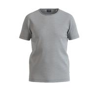 OLYMP Casual Regular Fit T-Shirt Rundhals silbergrau, Einfarbig