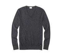 OLYMP Herren V-Ausschnitt Pullover Regulär 015110 | Pullover, Rippbündchen, Regular Fit, 85%Schurwolle/15%Seide