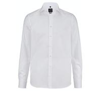 OLYMP Herren Hemd Level Five Body Fit Langarm, weiss, Gr. 44